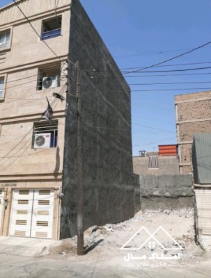 زمین آماده ساخت 5 طبقه، 100 متری خیابان حلالی در اهواز